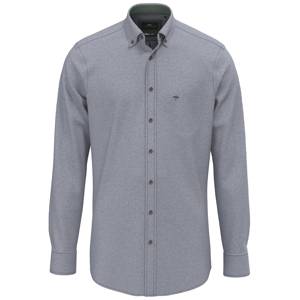Fynch Hatton Herringbone Flannel Shirt